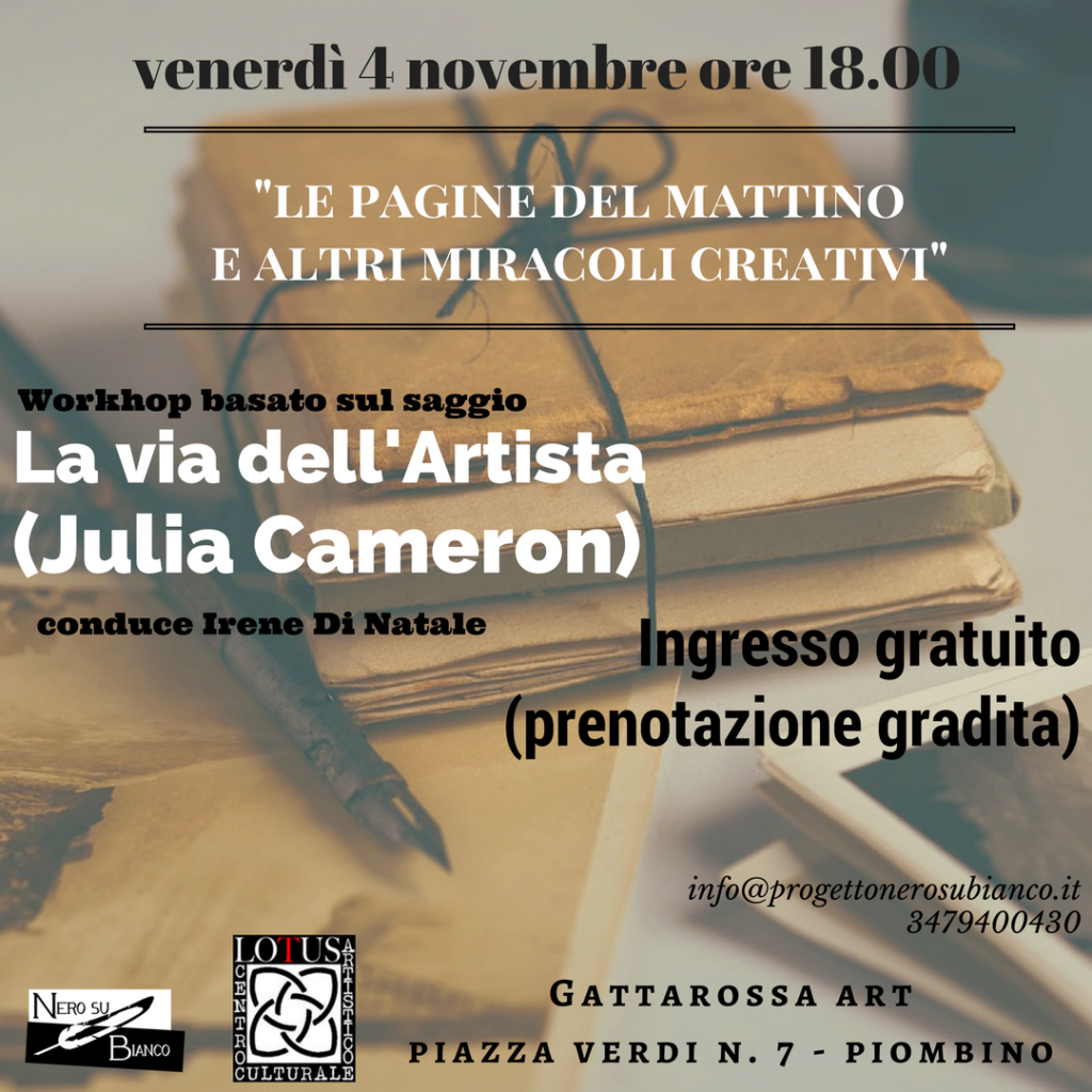 workshop 4 novembre piombino